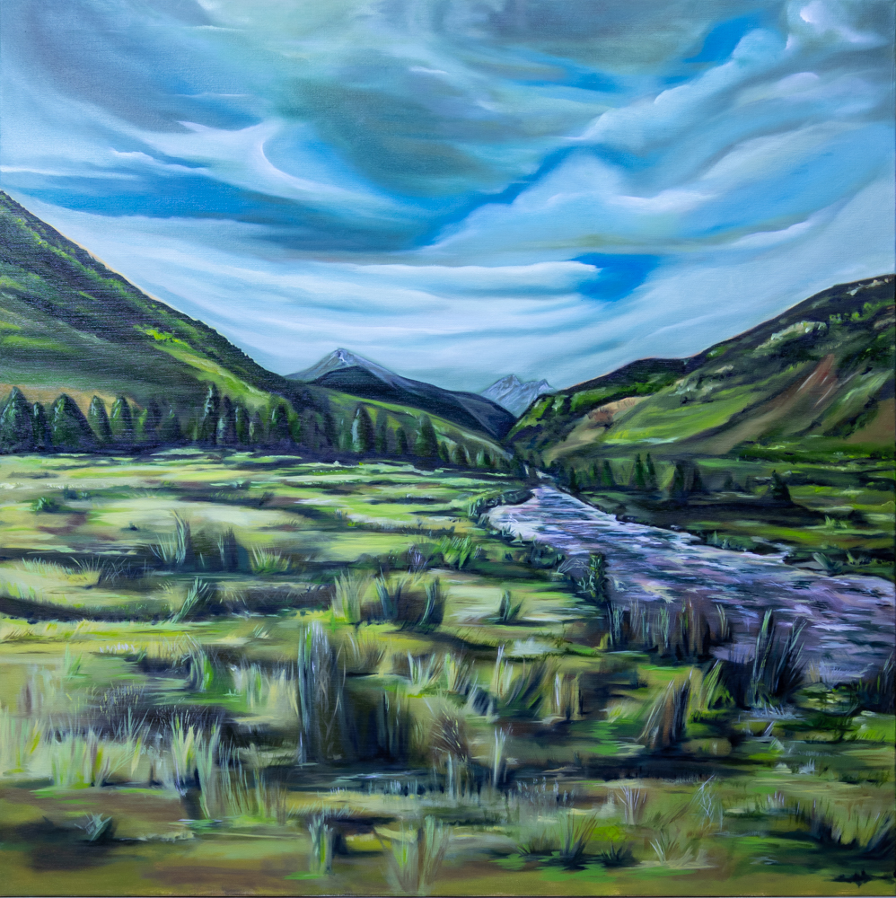 Silverton 1, a painting by Desaray Lippitt